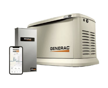 Planta Eléctrica Generac 7043 22kW con Wi-Fi y Transferencia Automática ATS 200A SE